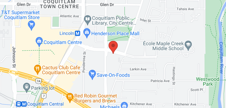 map of 2501 3080 LINCOLN AVENUE